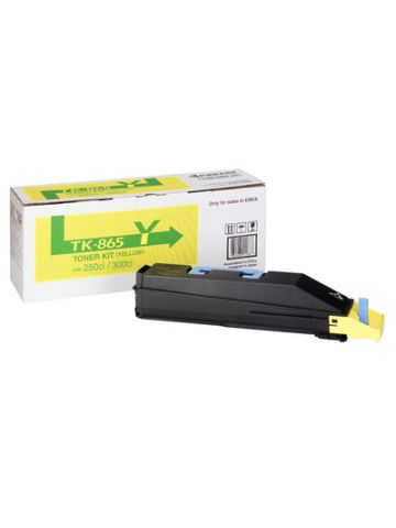 Kyocera 1T02JZAEU0/TK-865Y Toner yellow, 12K pages/5% for KM TASKalfa 250