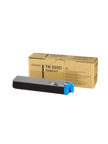 Kyocera 1T02HJCEU0/TK-520C Toner-kit cyan, 4K pages/5% for Kyocera FS-C 5015 N