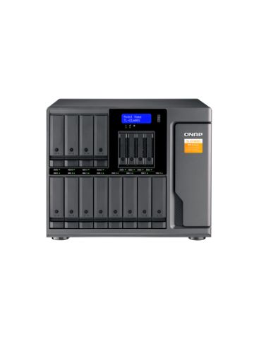 QNAP TL-D1600S HDD/SSD enclosure Black, Grey 2.5/3.5"