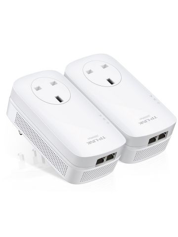 TP-Link AV2000 2-Port Gigabit Passthrough Powerline Starter Kit