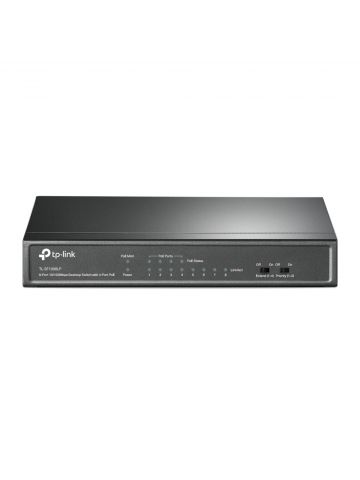 TP-Link TL-SF1008LP network switch Unmanaged Fast Ethernet (10/100) Power over Ethernet (PoE) Black