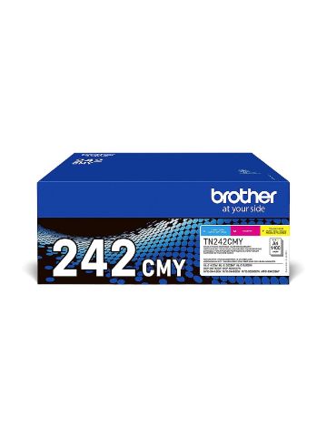 Brother TN-242CMY Toner MultiPack C,M,Y, 3x1.4K pages ISO/IEC 19798 Pack=3 for Brother HL-3142