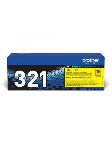 Brother TN-321Y Toner-kit yellow, 1.5K pages ISO/IEC 19798 for Brother DCP-L 8400/8450/HL-L 8250