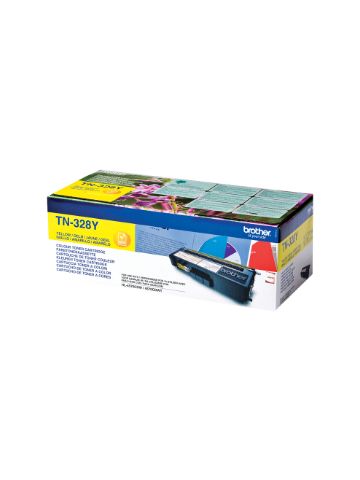 Brother TN-328Y Toner yellow, 6K pages