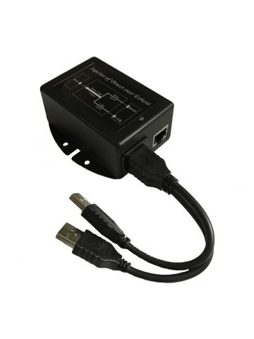 Tycon USB Powered 24V Passive PoE Injector - TP-DCDC-2USB-24