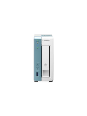 QNAP TS-131K AL214 Ethernet LAN Tower Turquoise, White NAS