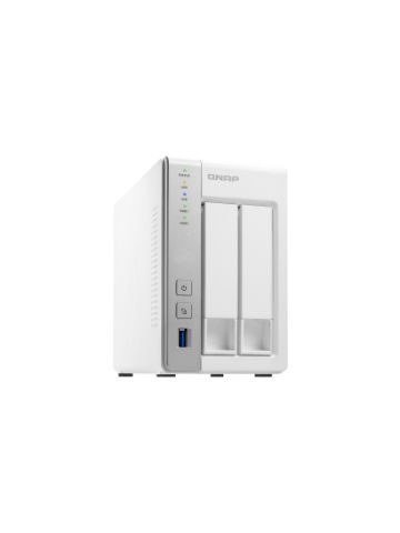 QNAP TS-231P2-1G NAS Tower Ethernet LAN Grey, White Alpine AL-314