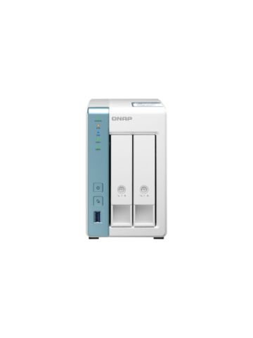 QNAP TS-231P3 AL314 Ethernet LAN Tower Turquoise, White NAS