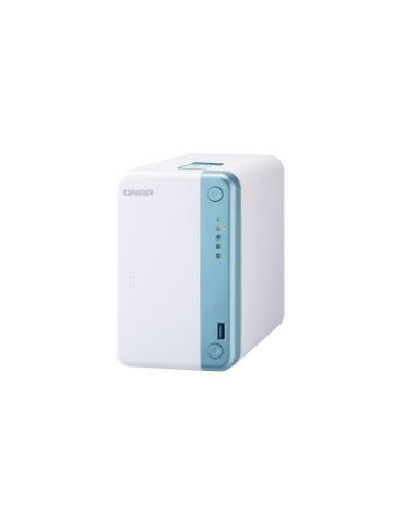 QNAP TS-251D J4005 Ethernet LAN Tower Blue, White NAS