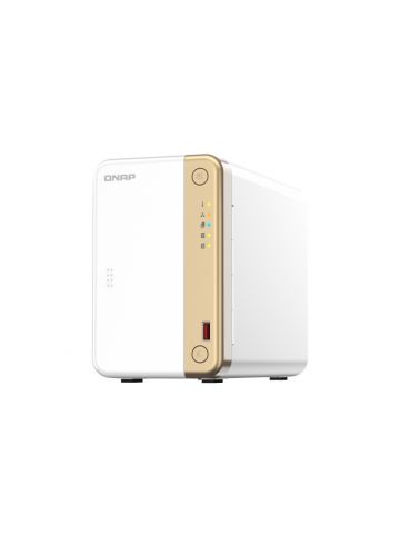 QNAP TS-262 NAS Tower Ethernet LAN Gold, White N4505