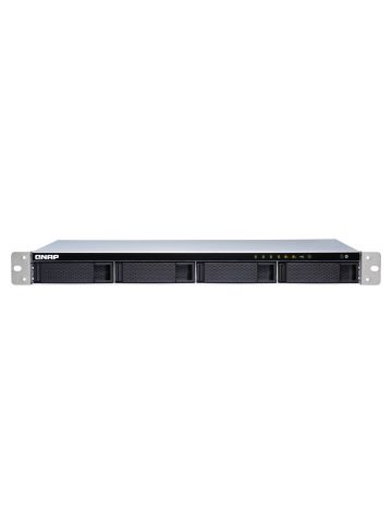 QNAP TS-431XEU NAS Rack (1U) Ethernet LAN Black, Stainless steel Alpine AL-314