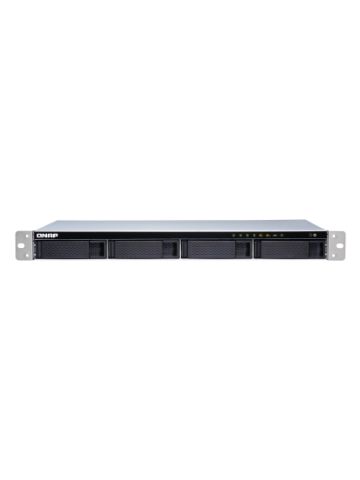 QNAP TS-431XeU-2G 40TB 4x10TB Seagate Exos 4 Bay NAS Rackmount Rack (1U) Ethernet LAN Aluminium, Bla