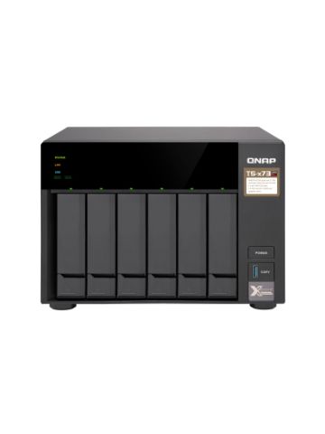 QNAP TS-673 RX-421ND Ethernet LAN Desktop Black NAS