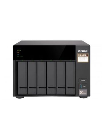 QNAP TS-673 Ethernet LAN Tower Black NAS