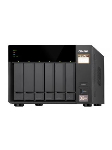 QNAP TS-673 Ethernet LAN Desktop Black NAS