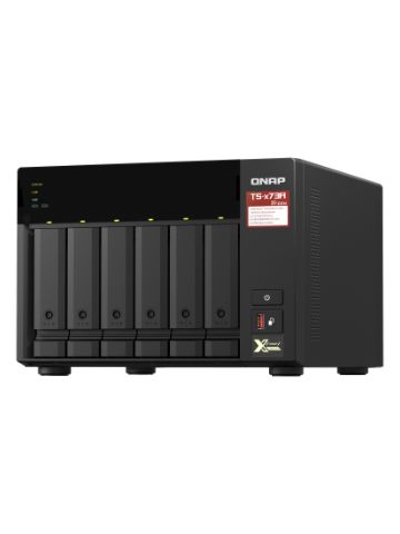 QNAP TS-673A-8G NAS Tower Ethernet LAN Black V1500B