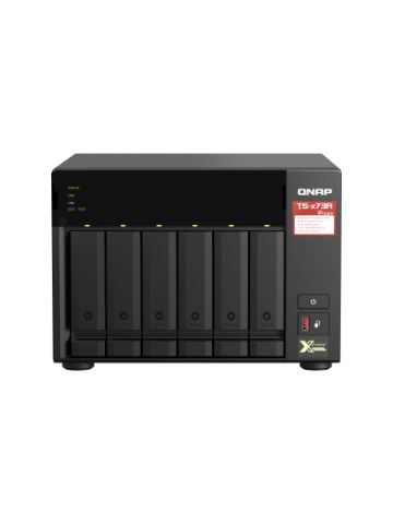 QNAP TS-673A-8G NAS/storage server Tower Ethernet LAN Black V1500B