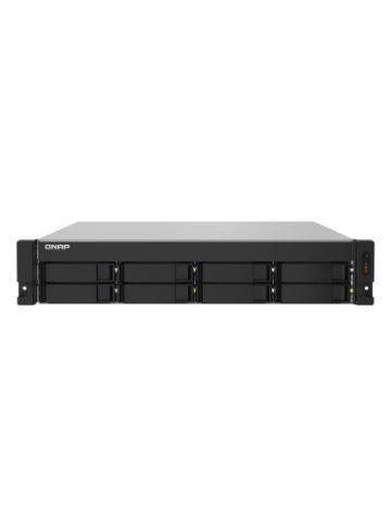 QNAP TS-832PXU-RP-4G/48TB EXOS 8 Bay Rk NAS Rack (2U) Ethernet LAN Black