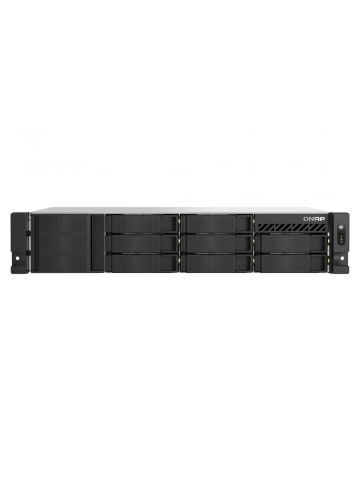 QNAP TS-855EU-8G NAS/storage server SAN Rack (2U) Ethernet LAN Black C5125