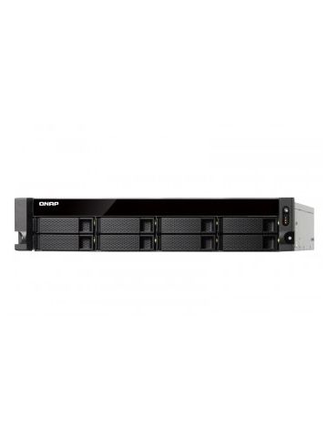 QNAP TS-863XU-RP Ethernet LAN Rack (2U) Black NAS