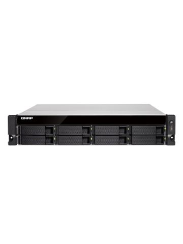 QNAP TS-877XU-RP NAS Rack (2U) Ethernet LAN Black, Grey 2600