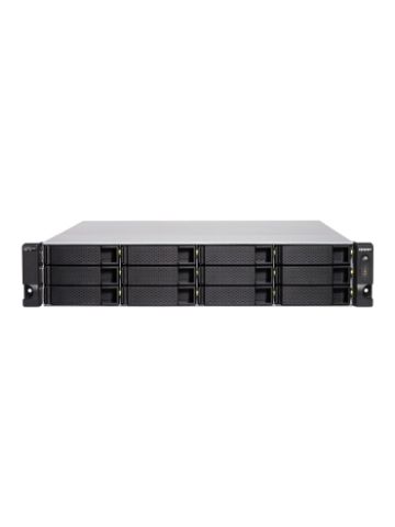 QNAP TS-h1283XU-RP-E2236-128G 144TB 12x12TB Seagate Exos 12 Bay NAS Rackmount Ethernet LAN Rack (2U)