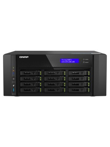 QNAP TS-h1290FX NAS Tower Ethernet LAN Black 7232P