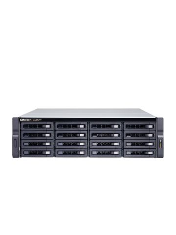 QNAP TS-H1677XU-RP-3700X-32G/128TB-EXOS NAS/storage server Rack (3U) Ethernet LAN Black