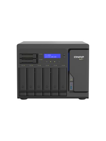 QNAP TS-H886-D1622-16G NAS Tower Ethernet LAN Black D-1622