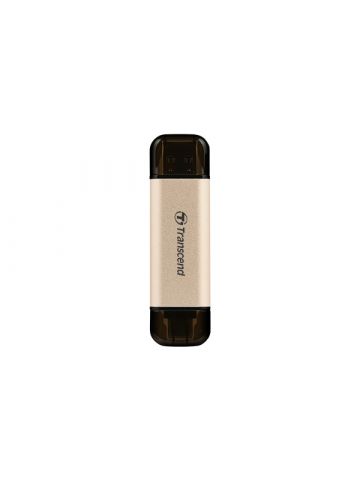 Transcend JetFlash 930C USB flash drive 128 GB USB Type-A / USB Type-C 3.2 Gen 1 (3.1 Gen 1) Gold