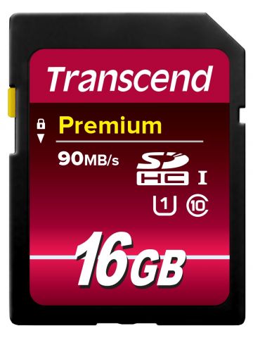 Transcend SD Card SDXC/SDHC Class 10 UHS-I 16GB