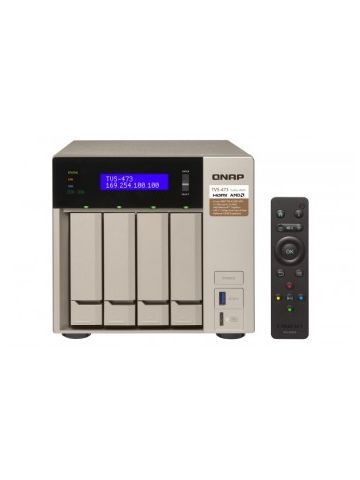 QNAP TVS-473 Ethernet LAN Tower Gold NAS