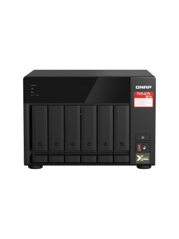 QNAP TVS-675 NAS Tower Ethernet LAN Black KX-U6580