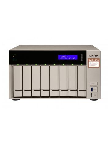 QNAP TVS-873E RX-421BD Ethernet LAN Tower Gray NAS