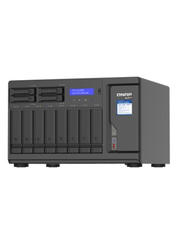 QNAP TVS-h1288X NAS Tower Ethernet LAN Black W-1250