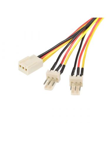 StarTech.com 12in TX3 Fan Power Splitter Cable