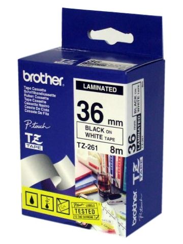 Brother Gloss Laminated Labelling Tape