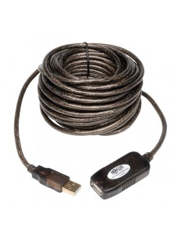 Tripp Lite USB 2.0 Hi-Speed Active Extension Cable (A M/F), 4.88 m (16-ft.)