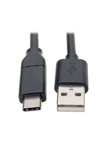 Tripp Lite USB Type-A to USB Type-C Cable (M/M) - 2.0, 3A Rating, USB-IF Certified, Thunderbolt 3, 3.96 m