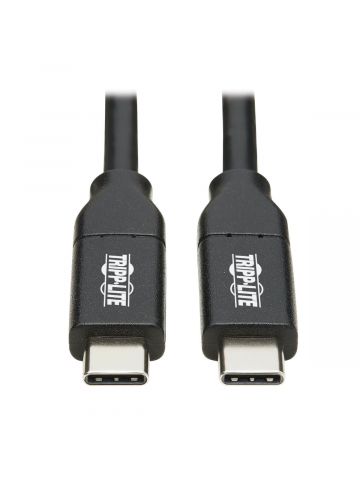 Tripp Lite U040-C1M-C-5A USB-C Cable (M/M), USB 2.0, 5A Rated, USB-IF Certified, 1M (3.3 ft)