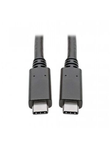 Tripp Lite USB Type-C to Type-C Cable, M/M, 3.1, Gen 1, 5 Gbps, Thunderbolt 3 Compatible, 3A Rating, 1.83 m