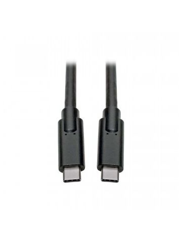 Tripp Lite USB Type-C to Type-C Cable, M/M, 3.1, Gen 1, 5 Gbps, Thunderbolt 3 Compatible, 3A Rating, 3.05 m