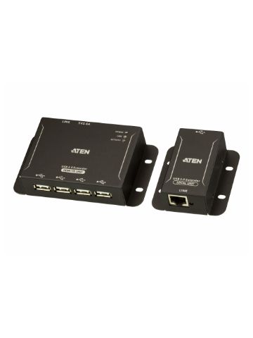 Aten UCE3250 cable gender changer RJ-45 USB Type A Black