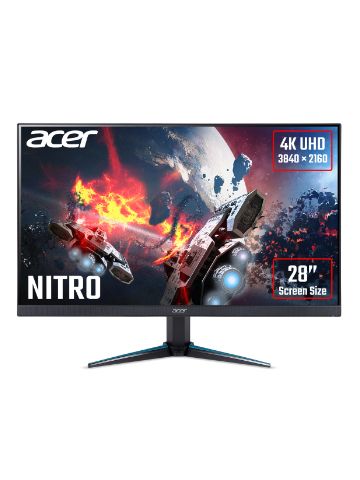 Acer NITRO VG0 Nitro VG280Kbmiipx 28 inch UHD Gaming Monitor (IPS Panel, FreeSync, 60Hz, 1ms, HDR 10