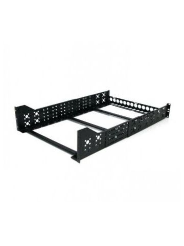 StarTech.com 3U Fixed 19" Adjustable Depth Universal Server Rack Rails