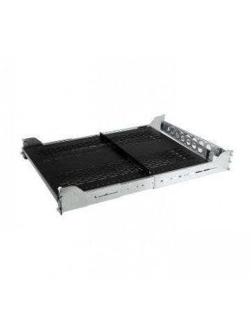 StarTech.com 2U Vented Sliding Rack Shelf w/ Cable Management Arm & Adjustable Mounting Depth - 125lbs / 56.7kg