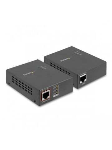 StarTech.com 1-Port 60W PoE Injector + PoE Splitter Kit