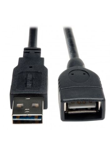 Tripp Lite Universal Reversible USB 2.0 Hi-Speed Extension Cable (Reversible A to A M/F), 1.83 m