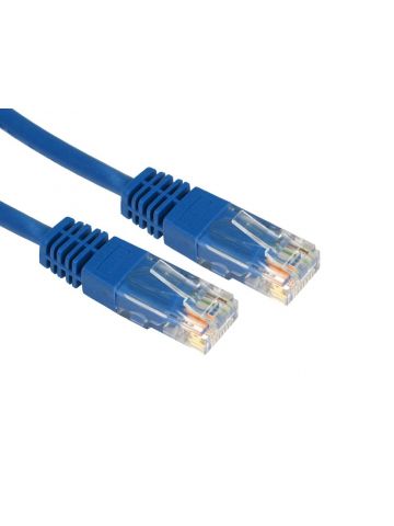 TARGET RJ45 (M) to RJ45 (M) CAT5e 2m Blue OEM Moulded Boot Copper UTP Network Cable