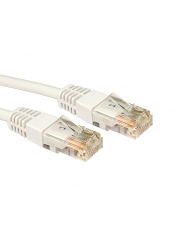 TARGET RJ45 (M) to RJ45 (M) CAT5e 3m White OEM Moulded Boot Copper UTP Network Cable